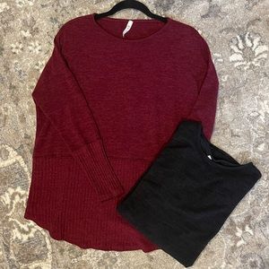 Mittoshop Set of 2 Sweater Top Tunics Large